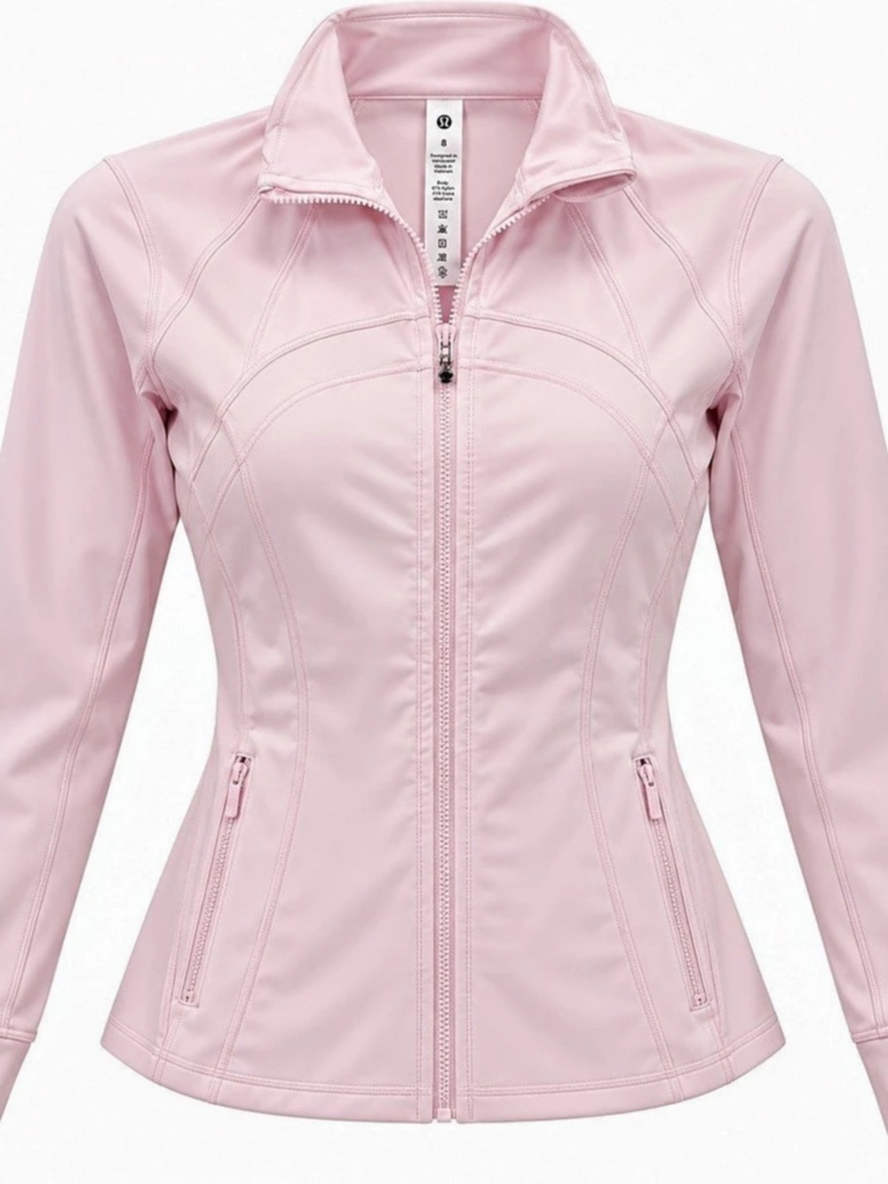 lululemon Define Women's Jacket - Luon Jacket in Pink Size 8 NWT